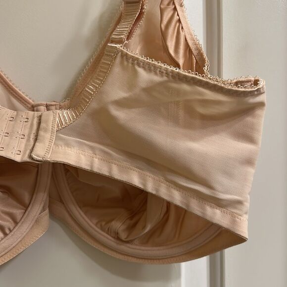 Elomi Cate Full Cup Banded Bra EL4030 Latte NEW Size 40I Underwire - Picture 10 of 14